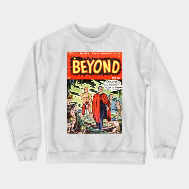 Vintage 'Beyond' Comic (1951) Crewneck Sweatshirt by Bugsponge